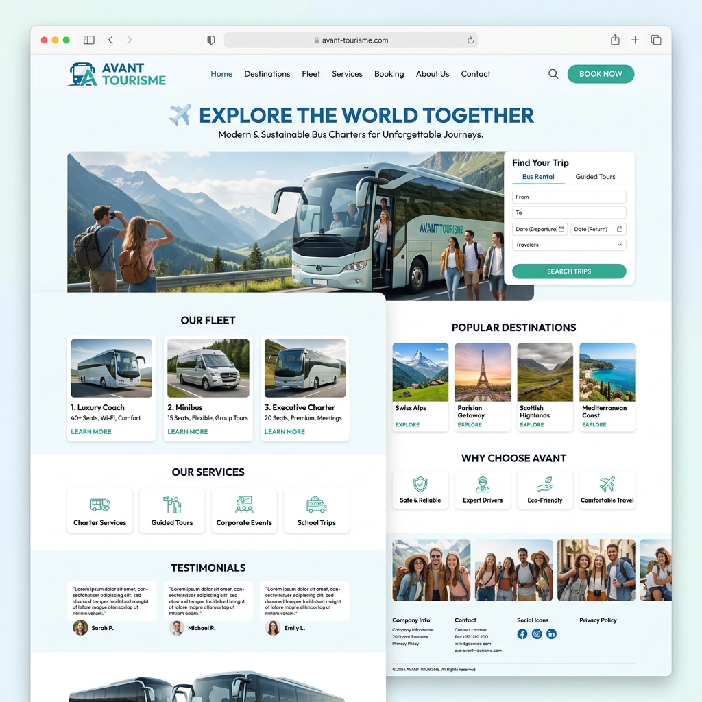 Turizm web projesi